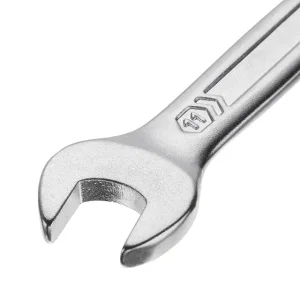 Ключ комбінований, 11 мм, Cr-V, покриття: сатин-хром, DIN3113, STORM INTERTOOL (XT-1011) UA