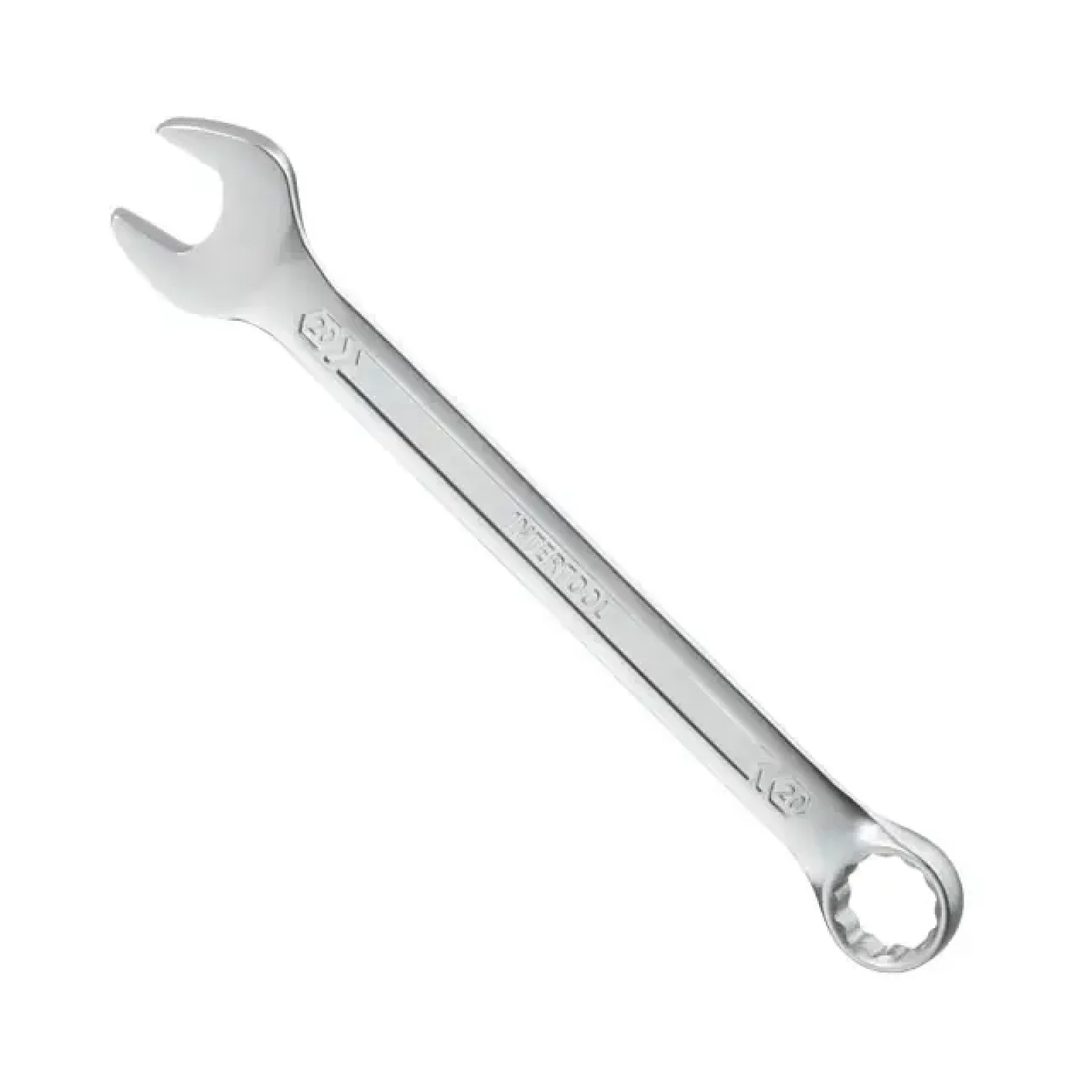 Ключ комбінований, 20 мм, Cr-V, покриття: сатин-хром, DIN3113, STORM INTERTOOL (XT-1020) UA
