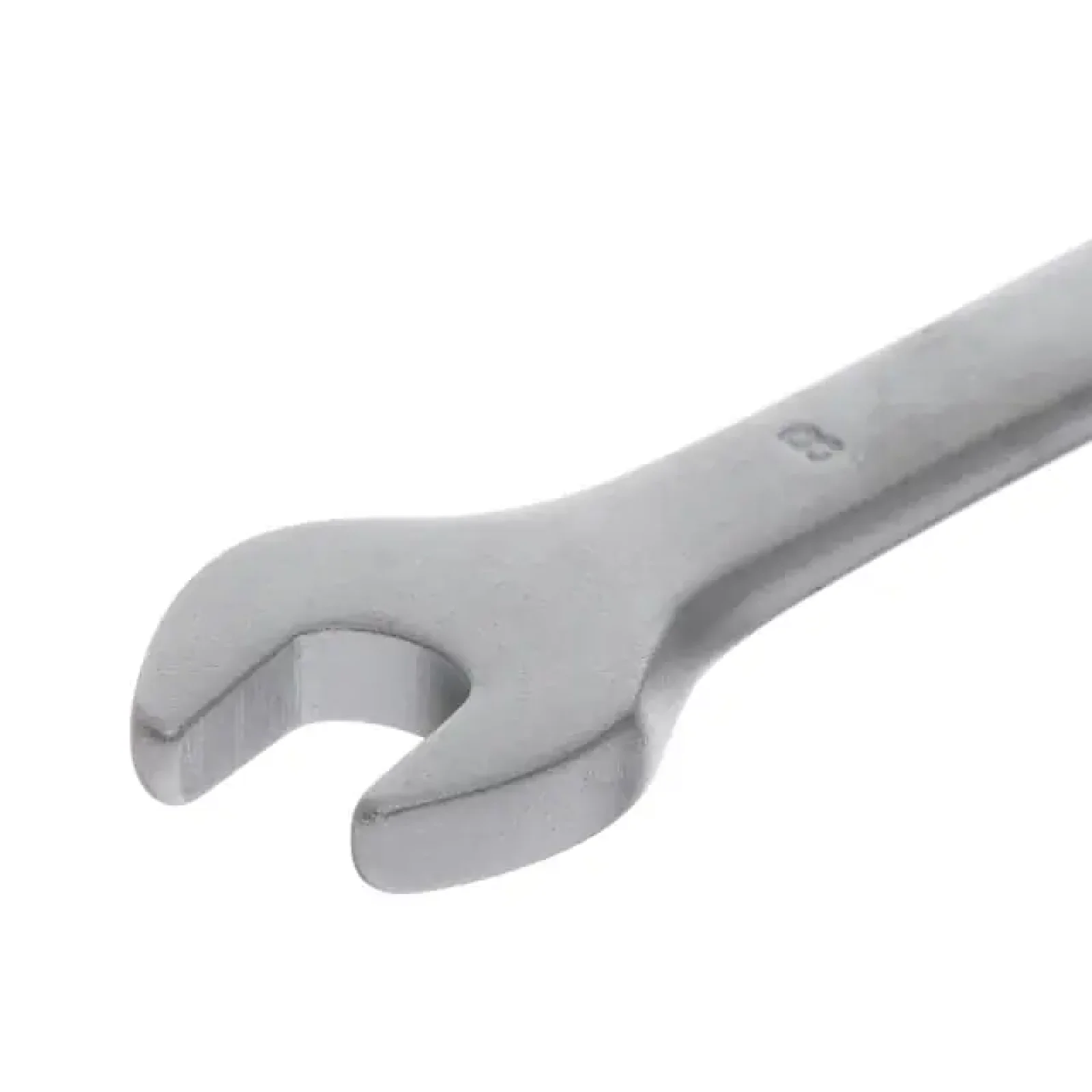 Ключ рожково-накидний, шарнірний, 8 мм, Cr-V, покриття: сатин-хром INTERTOOL (XT-1408) UA