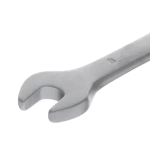 Ключ рожково-накидний, шарнірний, 8 мм, Cr-V, покриття: сатин-хром INTERTOOL (XT-1408) UA