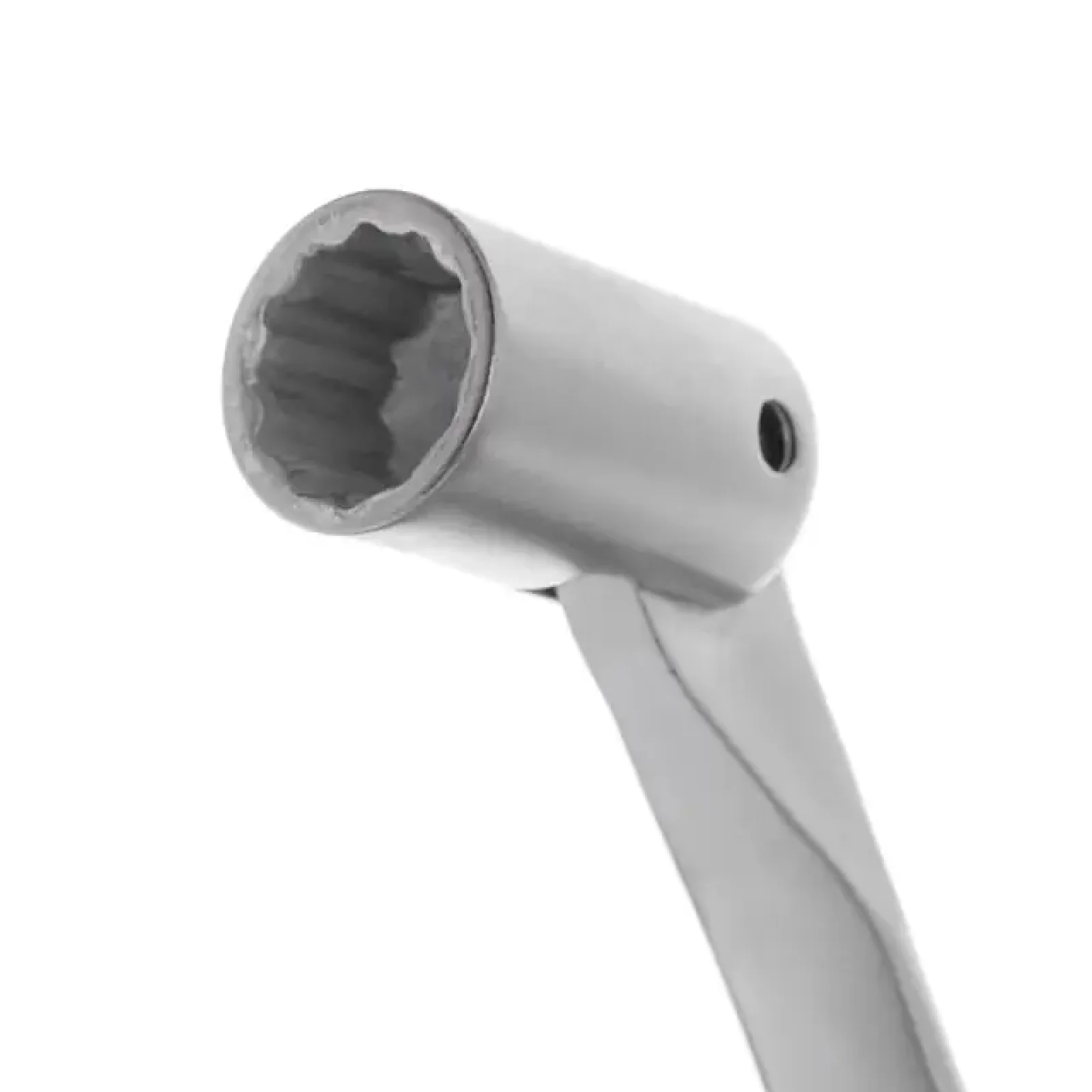 Ключ рожково-накидний, шарнірний, 14 мм,, Cr-V, покриття: сатин-хром INTERTOOL (XT-1414) UA