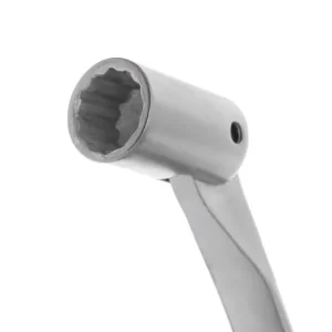 Ключ рожково-накидний, шарнірний, 14 мм,, Cr-V, покриття: сатин-хром INTERTOOL (XT-1414) UA