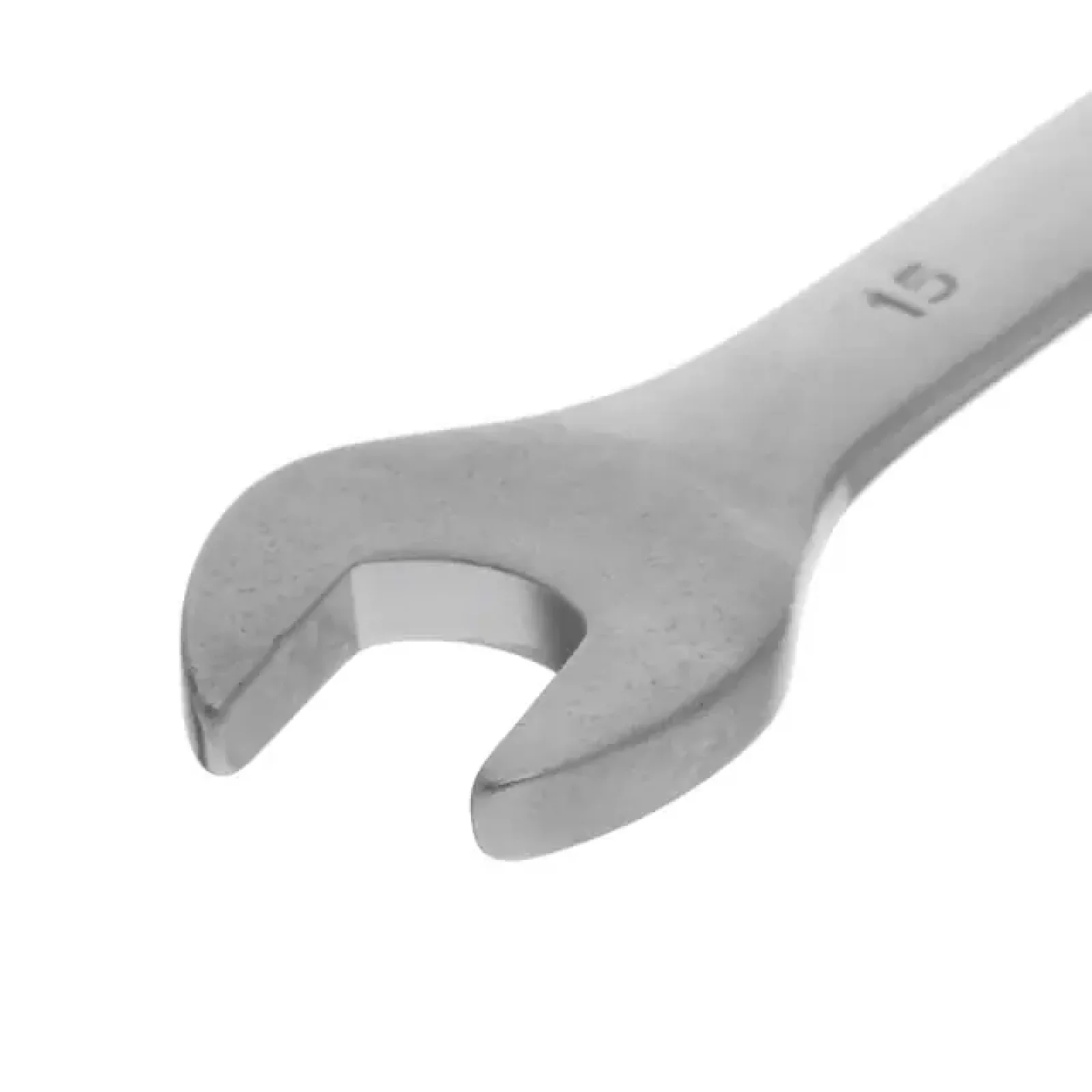 Ключ рожково-накидний, шарнірний, 15 мм,, Cr-V, покриття: сатин-хром INTERTOOL (XT-1415) UA