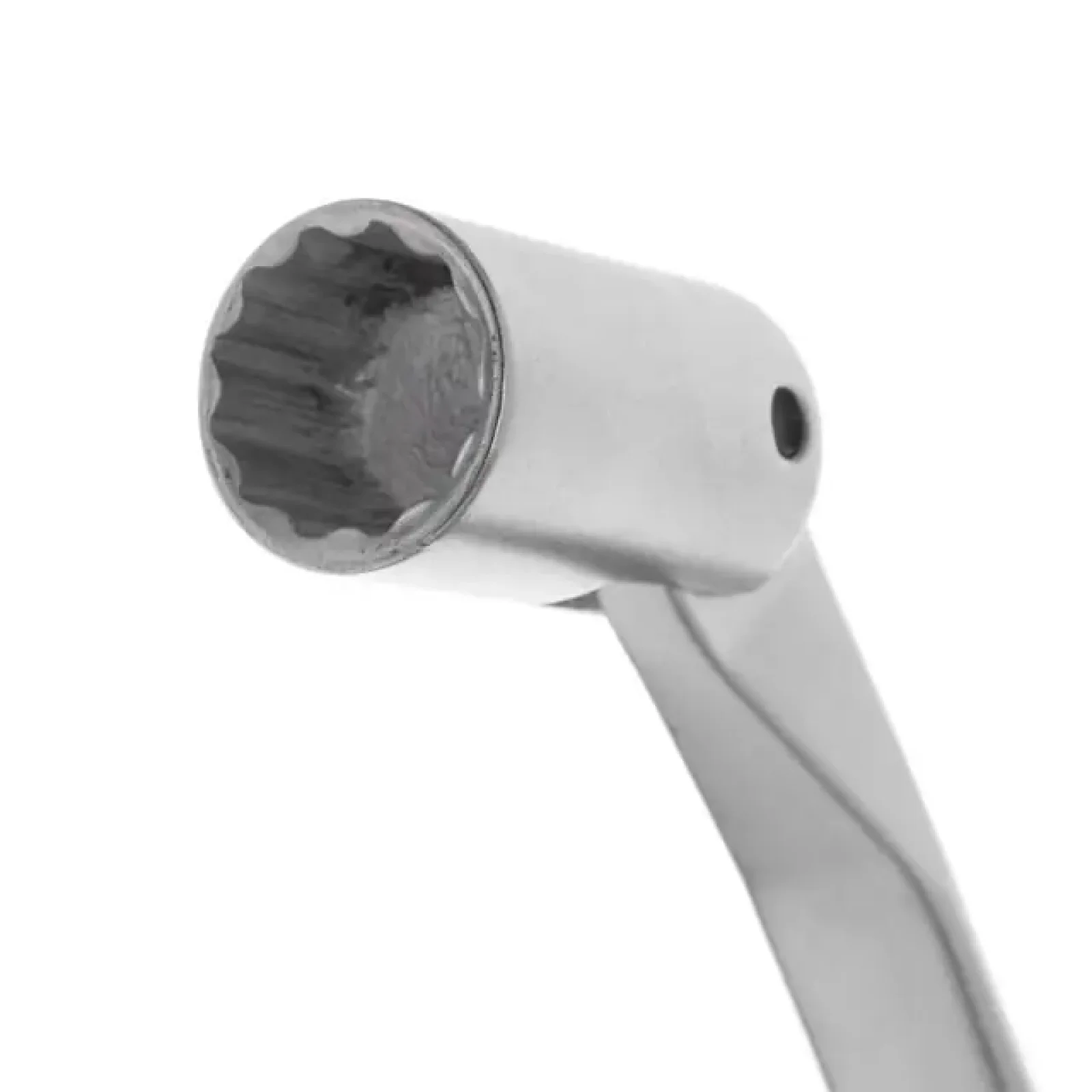 Ключ рожково-накидний, шарнірний, 15 мм,, Cr-V, покриття: сатин-хром INTERTOOL (XT-1415) UA