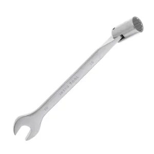 Ключ рожково-накидний, шарнірний, 19 мм,, Cr-V, покриття: сатин-хром INTERTOOL (XT-1419) UA