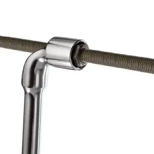 Ключ торцевий з отвором, L-подібний, 10 мм INTERTOOL (HT-1610) UA