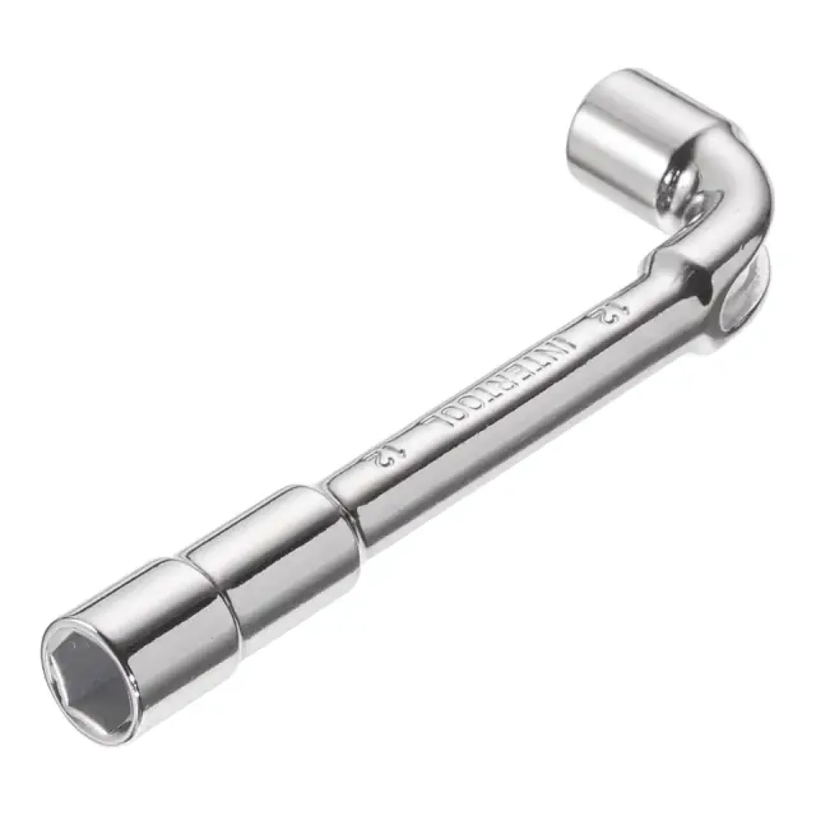 Ключ торцевий з отвором, L-подібний, 12 мм INTERTOOL (HT-1612) UA