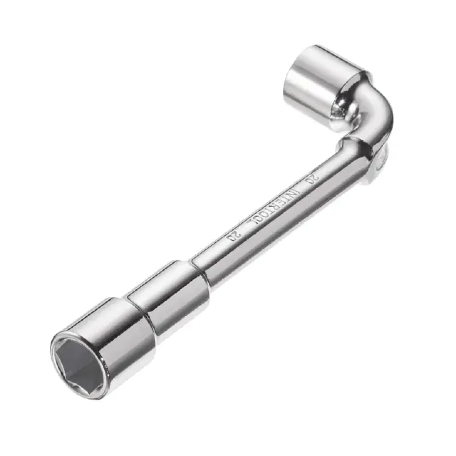 Ключ торцевий з отвором, L-подібний, 20 мм INTERTOOL (HT-1620) UA