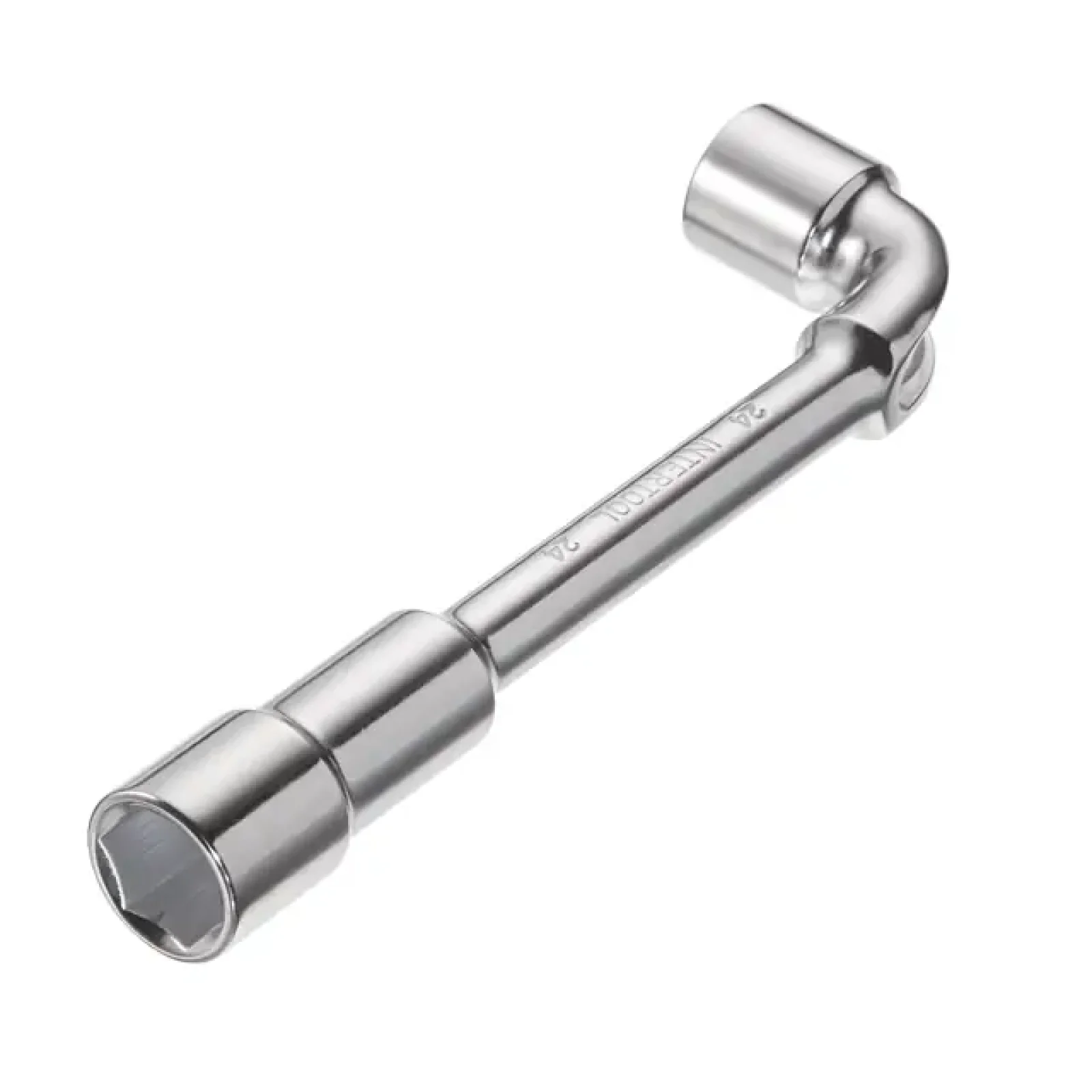 Ключ торцевий з отвором, L-подібний, 24 мм INTERTOOL (HT-1624) UA