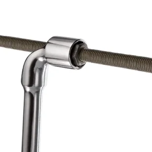 Ключ торцевий з отвором, L-подібний, 24 мм INTERTOOL (HT-1624) UA