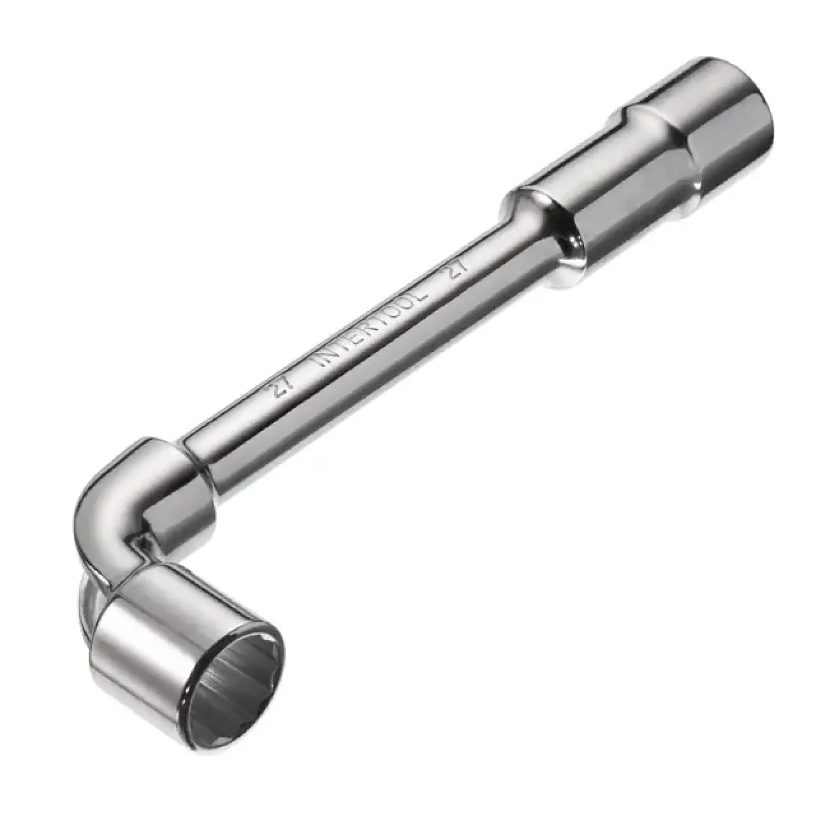 Ключ торцевий з отвором, L-подібний, 27 мм INTERTOOL (HT-1627) UA