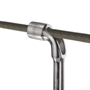 Ключ торцевий з отвором, L-подібний, 30 мм INTERTOOL (HT-1630) UA