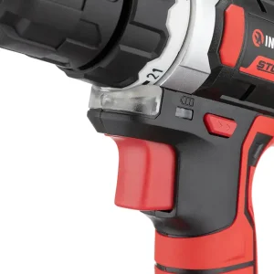 Дриль-шурупокрут акумуляторний, Li-Ion, 18 В, 25 Nm, 0-400/0-1500 об/хв, 1,3 Аг INTERTOOL (WT-0313) UA