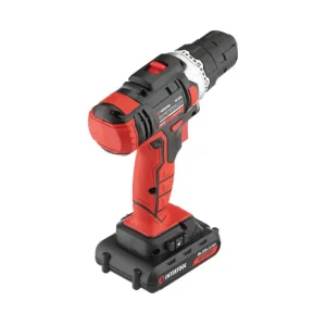 Дриль-шурупокрут акумуляторний, Li-Ion, 18 В, 25 Nm, 0-400/0-1500 об/хв, 1,3 Аг INTERTOOL (WT-0313) UA
