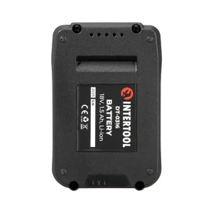 Акумулятор 18 В, літій-іон, 1.5 Ач, для шурупокрута DT-0315 INTERTOOL (DT-0316) UA