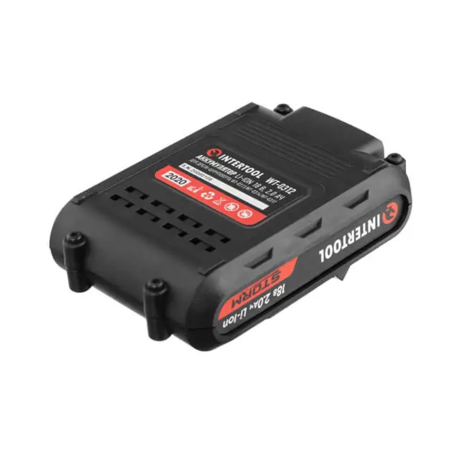 Акумулятор Li-Ion, 18 В, 2,0 Аг, для дриля-шурупокрута WT-0314/WT-0313/WT-0317 INTERTOOL (WT-0312) UA