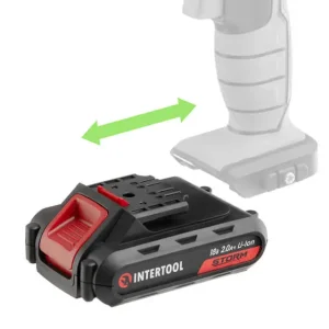 Акумулятор Li-Ion, 18 В, 2,0 Аг, для дриля-шурупокрута WT-0314/WT-0313/WT-0317 INTERTOOL (WT-0312) UA