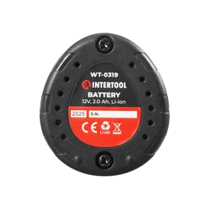 Акумулятор, 12 В, Li-Ion, 2,0 Аг, для дриля-шурупокрута WT-0310/WT-0318/WT-0322 INTERTOOL (WT-0319) UA