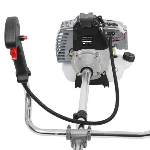 Мотокоса, 1,85 кВт, 52 см³, котушка, 3-лопатевий ніж, плечовий ремінь INTERTOOL (DT-2232) UA