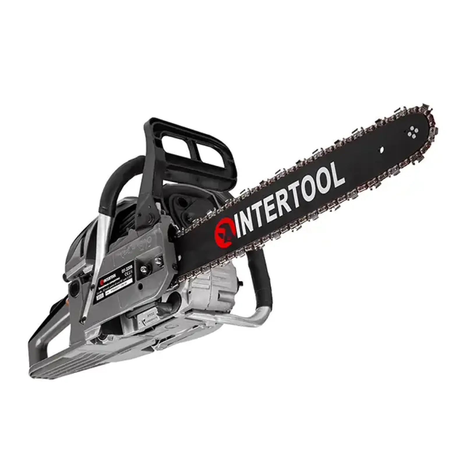 Бензопила ланцюгова, 2,4 кВт (3,3 к/с), 52 см³, шина 45 см, 3200 об/хв INTERTOOL (DT-2208) UA