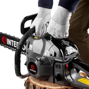 Бензопила ланцюгова, 2,4 кВт (3,3 к/с), 52 см³, шина 45 см, 3200 об/хв INTERTOOL (DT-2208) UA