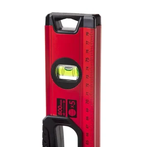 Рівень будівельний, 800 мм, 5 капсул INTERTOOL (MT-1008) UA