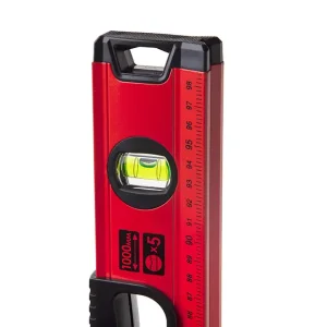 Рівень будівельний, 1000 мм, 5 капсул INTERTOOL (MT-1010) UA