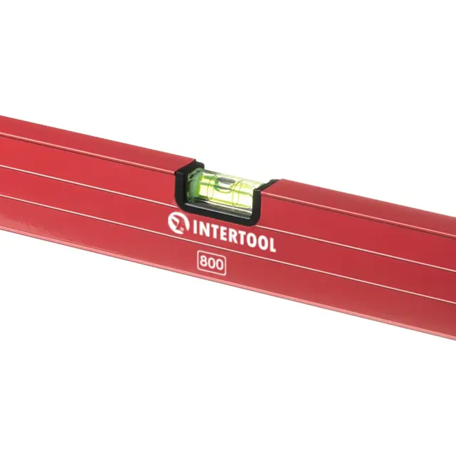 Рівень будівельний, 800 мм, 3 капсули INTERTOOL (MT-1108) UA