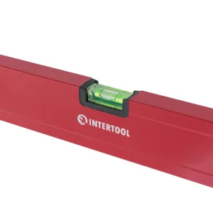 Рівень будівельний, 800 мм, 3 капсули, перетин 22×59 мм INTERTOOL (MT-1133) UA