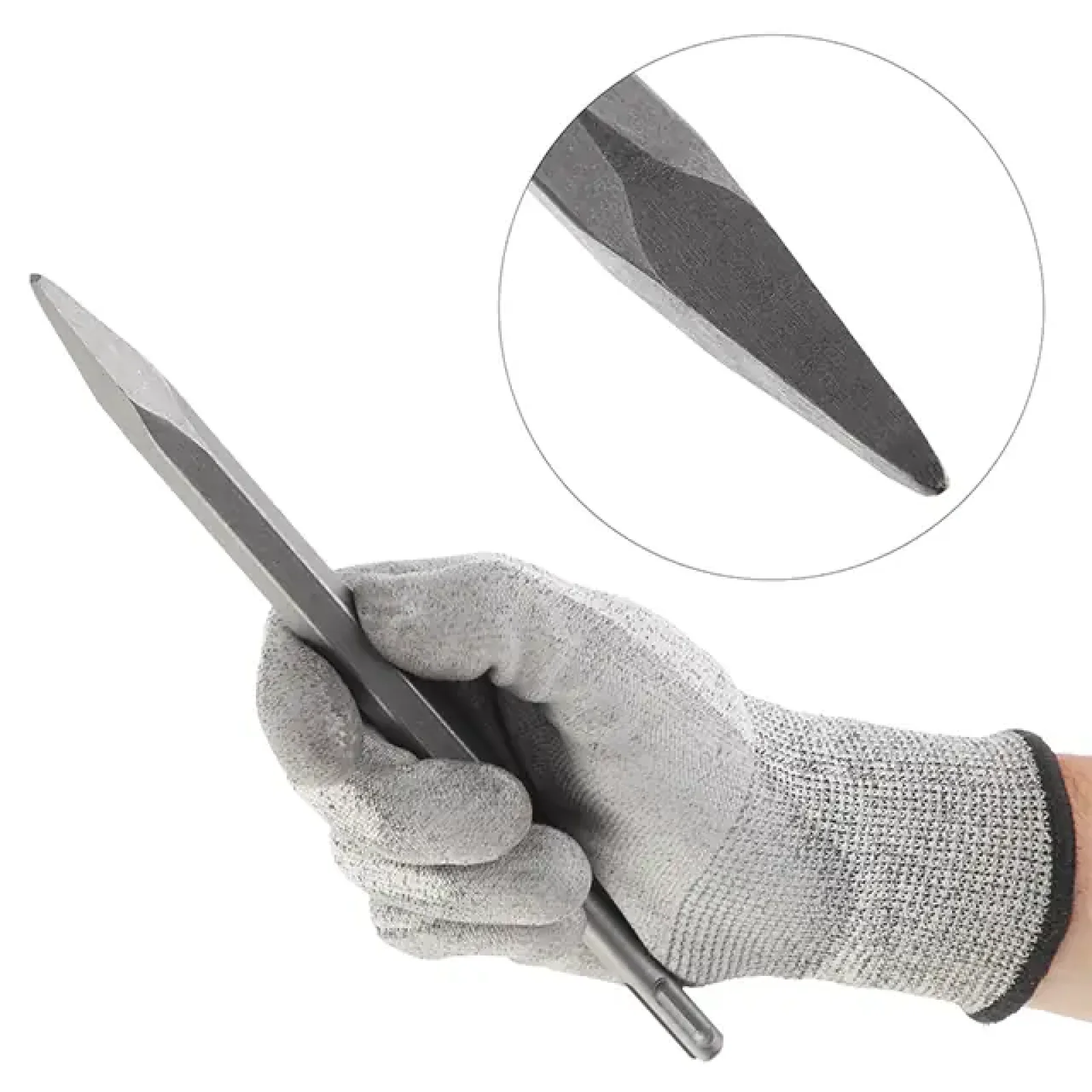 Зубило пікоподібне, SDS-Plus, 250×14 мм INTERTOOL (SD-0413) UA