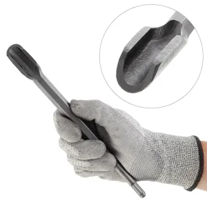 Зубило канавкове, SDS-Plus, 22 мм, 250×14 мм INTERTOOL (SD-0414) UA