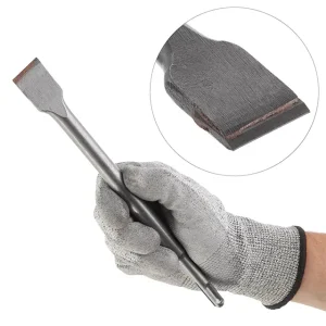 Зубило плоске, SDS-Plus, 25 мм, 250×14 мм, з побідитовою напайкою INTERTOOL (SD-0450) UA