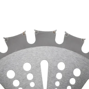 Ніж для мотокоси/тримера з твердосплавними напайками ø255x25.4x1.35 мм 40T, HRC 82-86, двосторонній INTERTOOL (DT-2351) UA