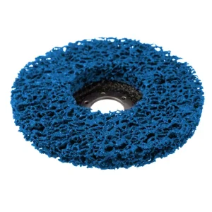 Диск зачисний із спіненого абразиву, блакитний, 125×22,2×13 мм, P46, T27, 7600 об/хв INTERTOOL (BT-0604) UA