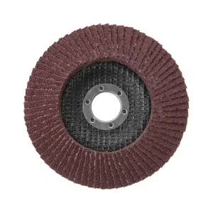 Диск шліфувальний пелюстковий, 125×22 мм, зерно K40, 13300 об/хв INTERTOOL (BT-0204) UA