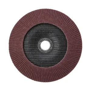 Диск шліфувальний пелюстковий, 180×22 мм, зерно K80, 7000 об/хв INTERTOOL (BT-0228) UA