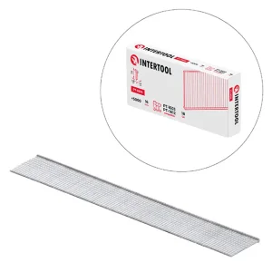 Цвях для степлера PT-1603, PT-1612, 16 мм, 18GA, 1,0×1,25 мм, 5000 од/упак INTERTOOL (PT-8616) UA