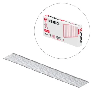 Цвях для степлера PT-1603, PT-1612, 20 мм, 18GA, 1,0×1,25 мм, 5000 од/упак INTERTOOL (PT-8620) UA