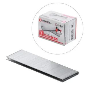 Скоба для степлера PT-1612 40×5,7(5,8) мм, 18GA, 1,25×1,0 мм, 5000 од/упак INTERTOOL (PT-8340) UA