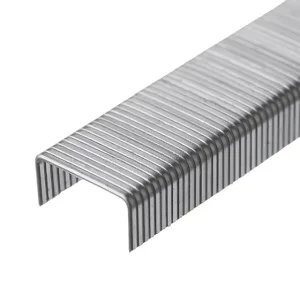 Скоба гартована 6 мм, ширина 11,3 мм, перетин 0,70 мм, 1000 шт/упак INTERTOOL (RT-0126) UA