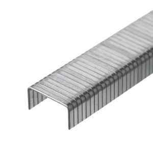 Скоба гартована 6 мм, ширина 11,3 мм, перетин 1,20 мм, 1000 шт/упак INTERTOOL (RT-0146) UA