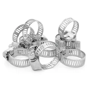 Хомут сталевий оцинкований, 8 мм, Ø - 13-23 мм INTERTOOL (TC-0013) UA