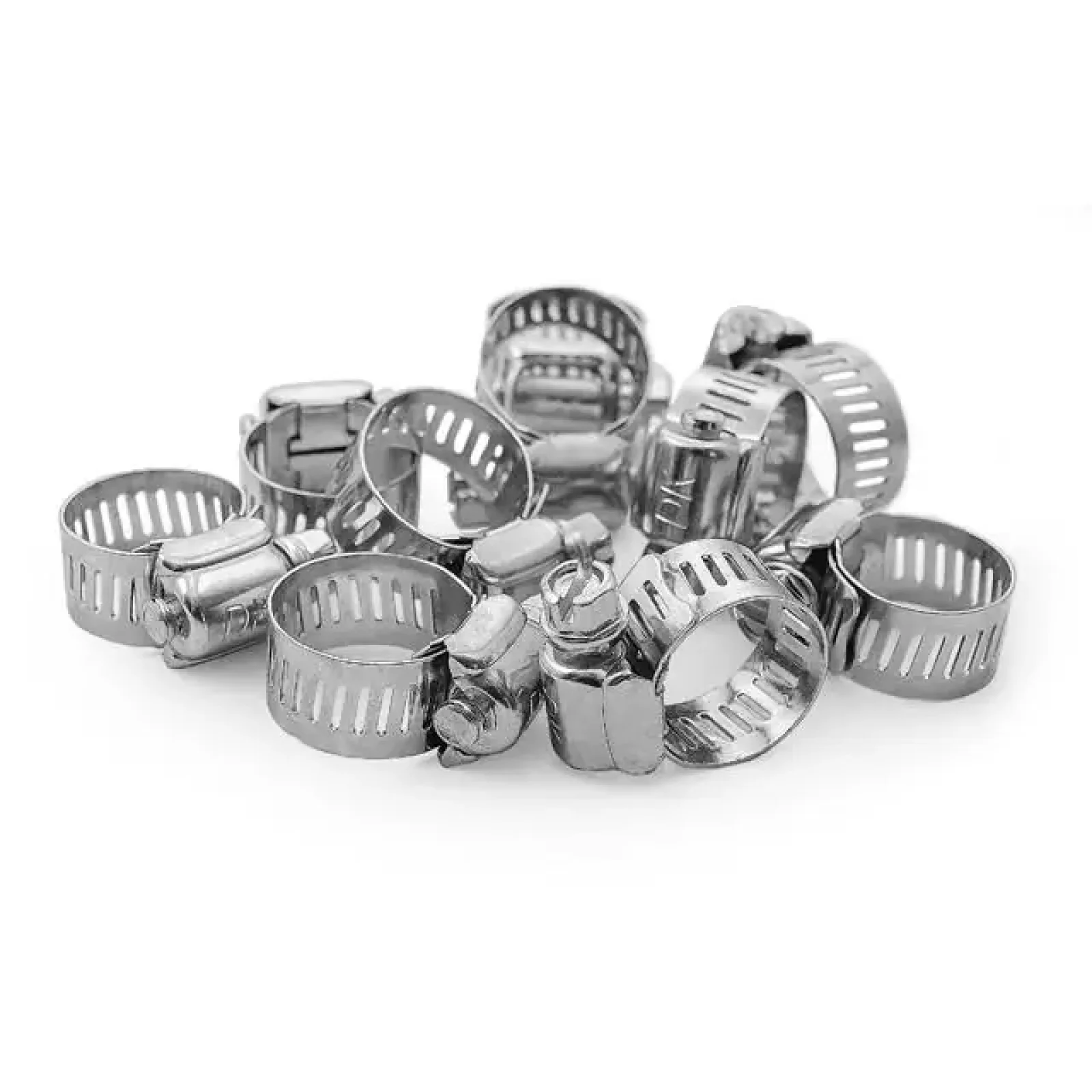 Хомут сталевий оцинкований, 12,7 мм, Ø - 13-23 мм INTERTOOL (TC-0113) UA