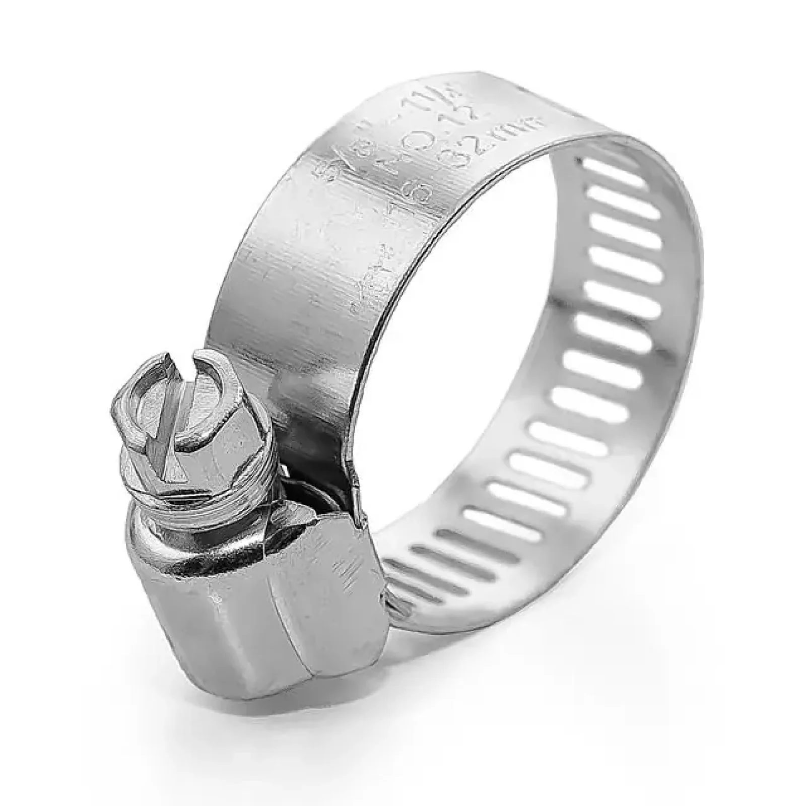 Хомут сталевий оцинкований, 12,7 мм, Ø - 18-32 мм INTERTOOL (TC-0118) UA