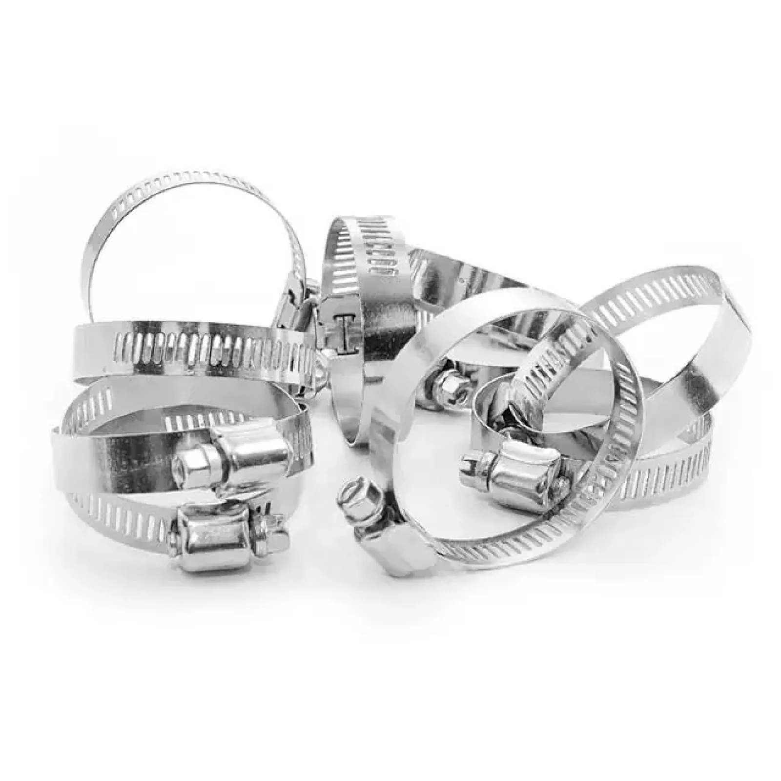 Хомут сталевий оцинкований, 12,7 мм, Ø - 33-57 мм INTERTOOL (TC-0133) UA