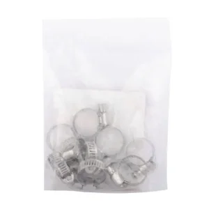 Хомут нержавіюча сталь, 8 мм, Ø - 11-20 мм INTERTOOL (TC-1011) UA