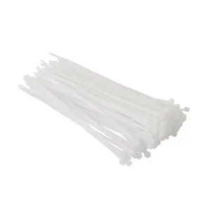 Хомут пластиковий, 2,5×150 мм, 100 шт/упак, білий INTERTOOL (TC-2515) UA