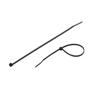 Хомут пластиковий, 2,5×150 мм, 100 шт/упак, чорний INTERTOOL (TC-2516) UA