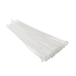 Хомут пластиковий, 2,5×200 мм, 100 шт/упак, білий INTERTOOL (TC-2520) UA