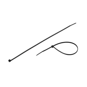 Хомут пластиковий, 2,5×200 мм, 100 шт/упак, чорний INTERTOOL (TC-2521) UA